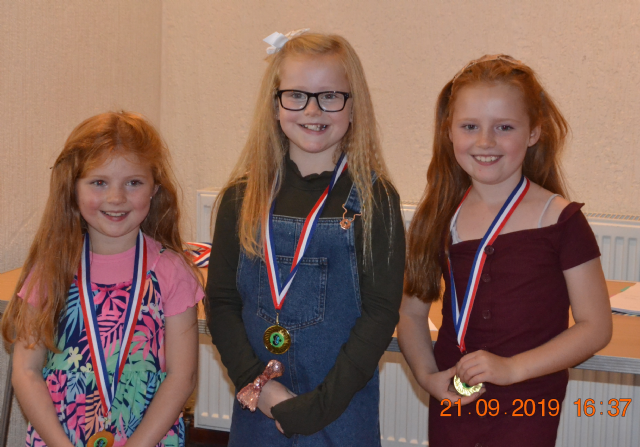 Kirsty Thomson, Hollie Laing & Samantha Thomson